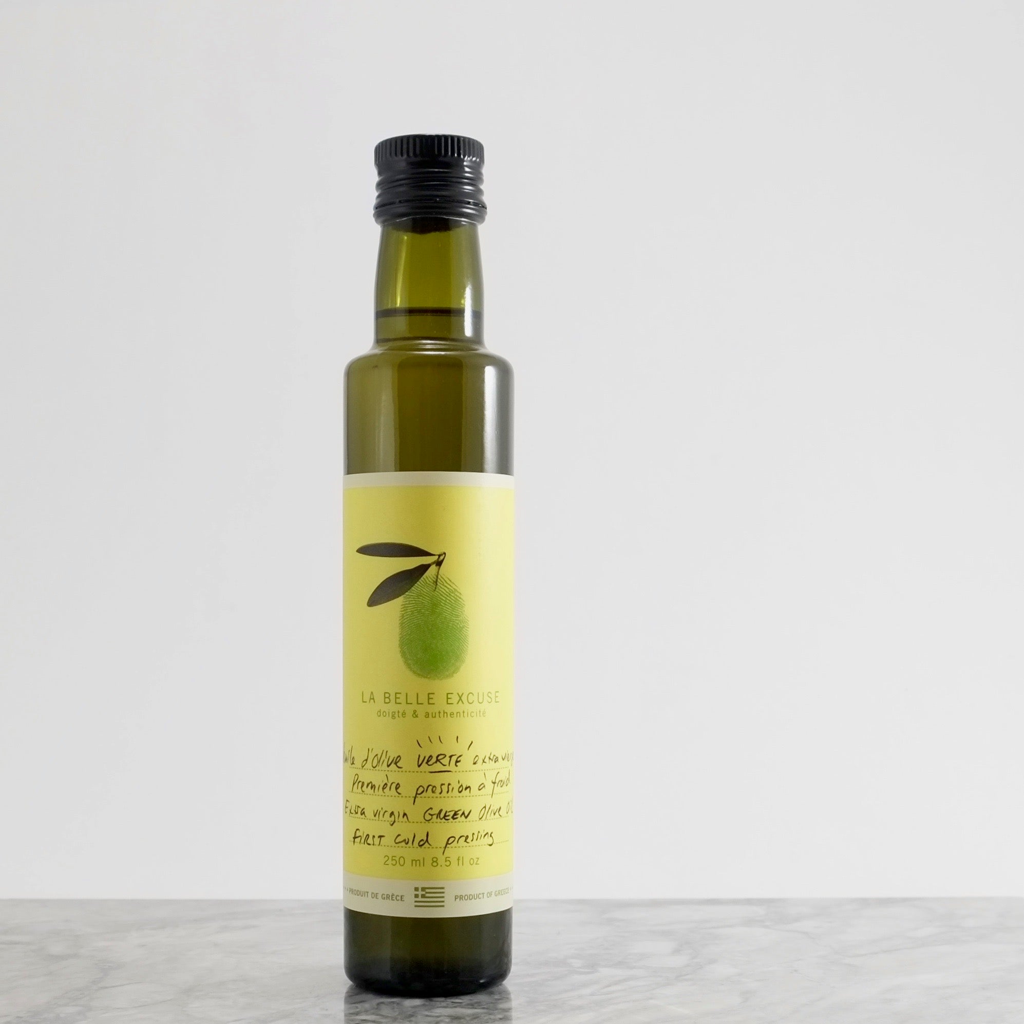La Belle Excuse Extra Virgin Green Olive Oil